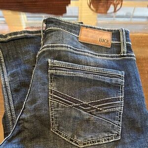 BKE Dark Blue Denim Jeans